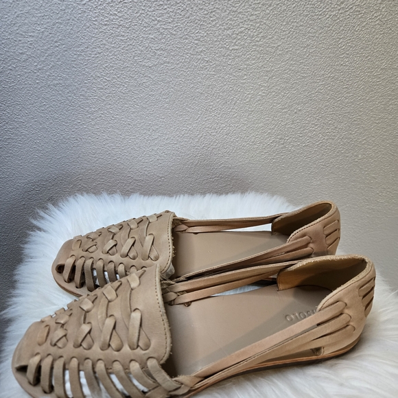 Nisolo Huarache Women's Tan Loafers NEW - No Box Ret$138 - Picture 7 of 10
